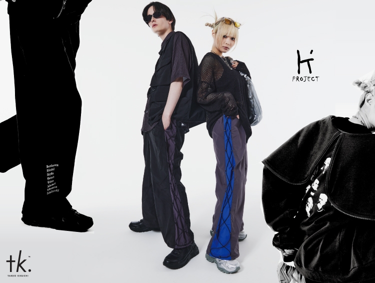 tk.TAKEO KIKUCHI(ティーケー タケオキクチ) ビジュアルスタッフがディレクションしたアイテムの第2弾を 4月1日(月)より発売!