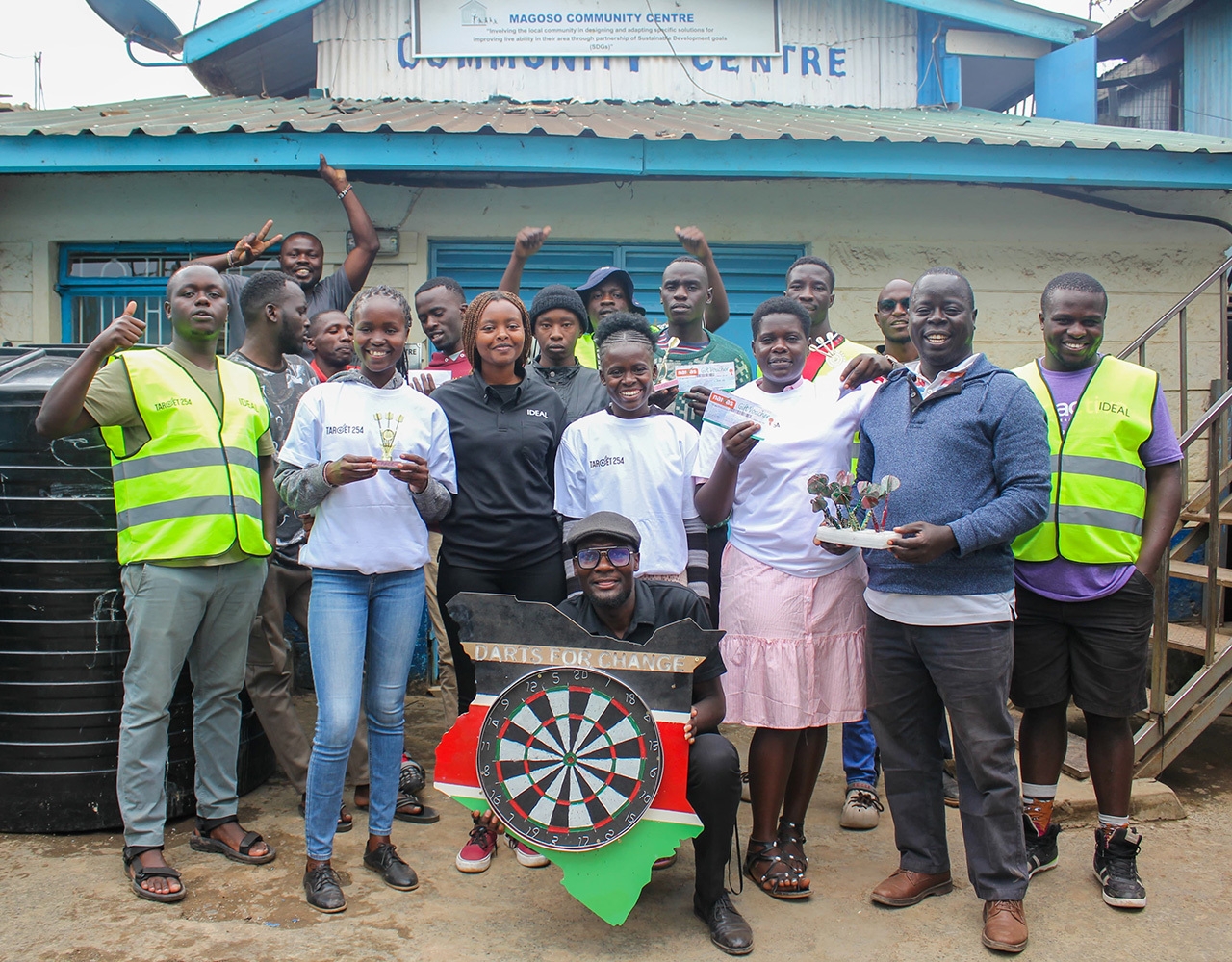 たきコーポレーションUXデザイン制作カンパニー IDEALでの取り組み「ケニア国際インターン生たちによるUXデザインプロセスによるダーツ大会プロジェクト」