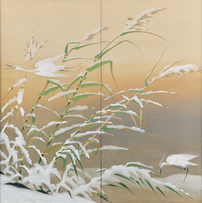 堂本印象 雪 1930年