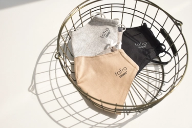 待望の新色『fafra 洗える抗ウイルスマスク（ベージュ）』6月22日より発売開始