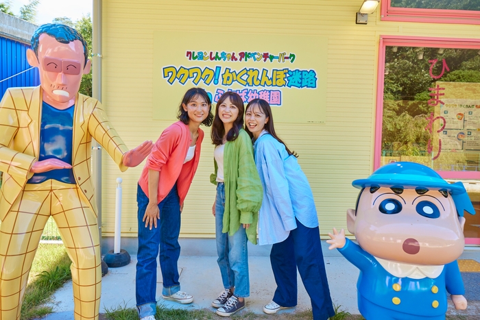 ▲おなじみのキャラクターとも写真が撮れる!