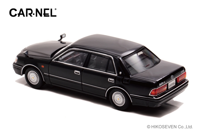1/43 トヨタ クラウン ロイヤルサルーンG (JZS155) 1999 Black:左後