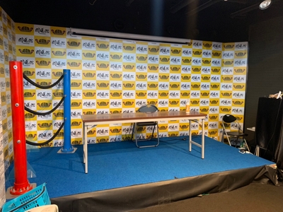 記者会見などにも使用されるイベントスペース！