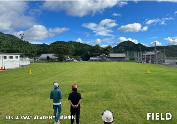 農業ドローン飛行テスト