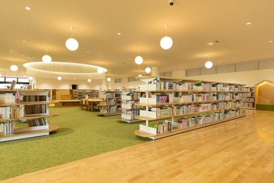 施設2階 もおかっ子ライブラリー