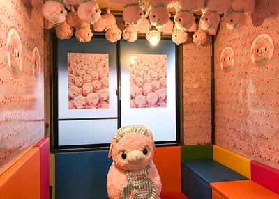 お好み焼肉道とん堀 羽村店：岩下の新生姜コラボディスプレー