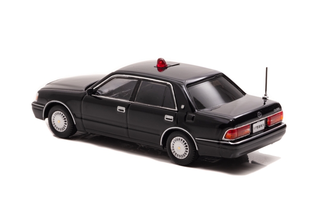 1/43 トヨタ クラウン (JZS155Z) 1998 警察本部警備部要人警護車両:左後