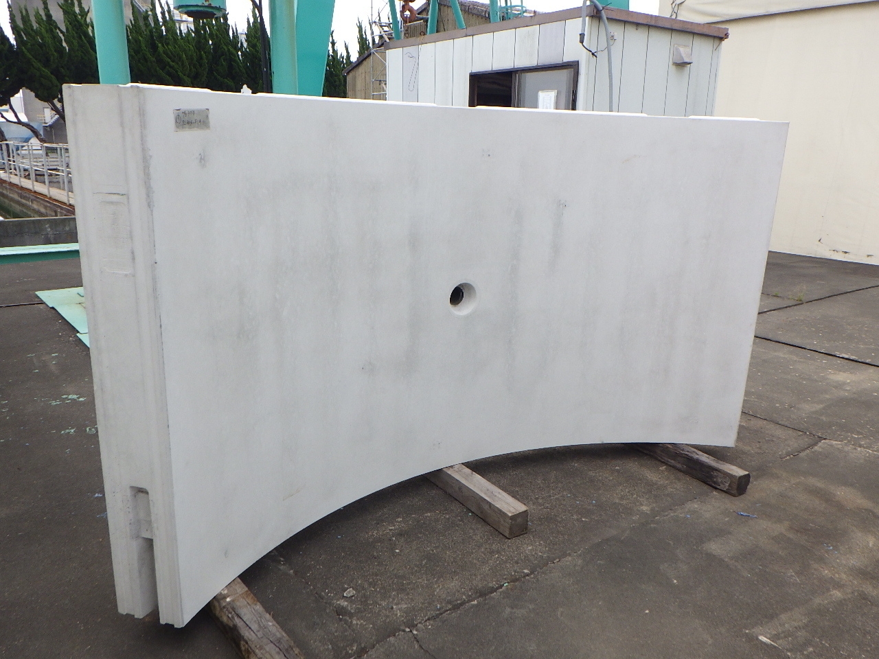 写真2:試作品の屋外暴露状況