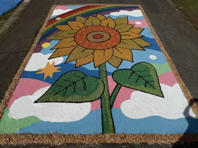 完成作品（ヒマワリ）