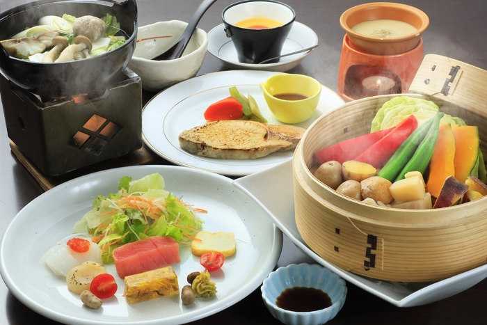 名水をテーマとする<お食事>