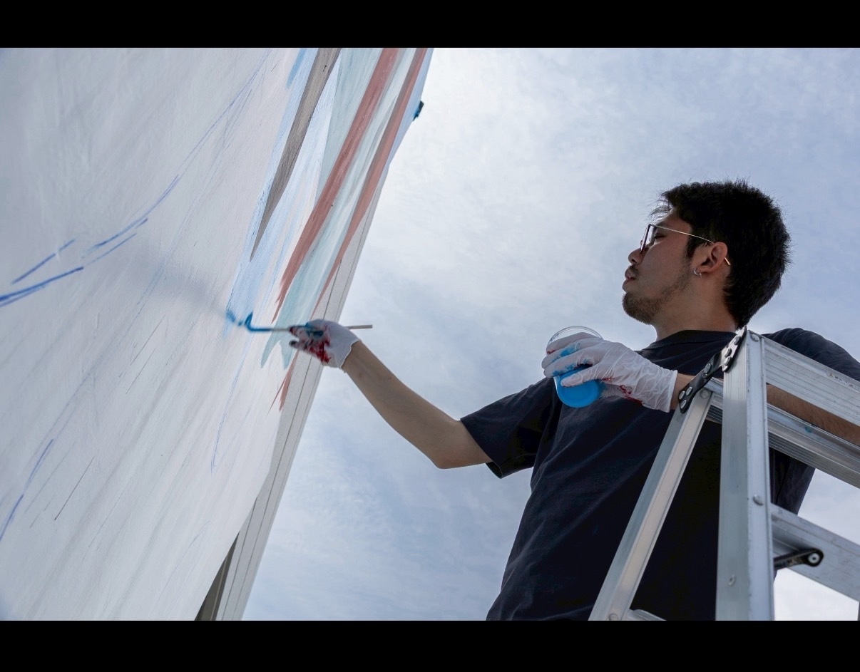 ペイントの様子