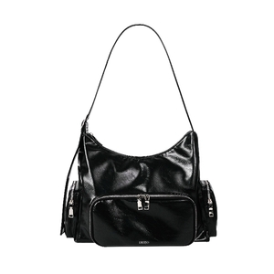  Artificial Leather Cooler Bag - black