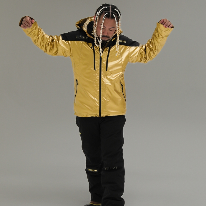 S.TIME×NNOUM エスタイム×ノアム ゴールドスキーウェア(GDXBK)/NN22FTP02MBK