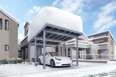 ネクストエナジー、積雪150cmに対応したソーラーカーポート 「Dulight150」を4月21日に販売開始