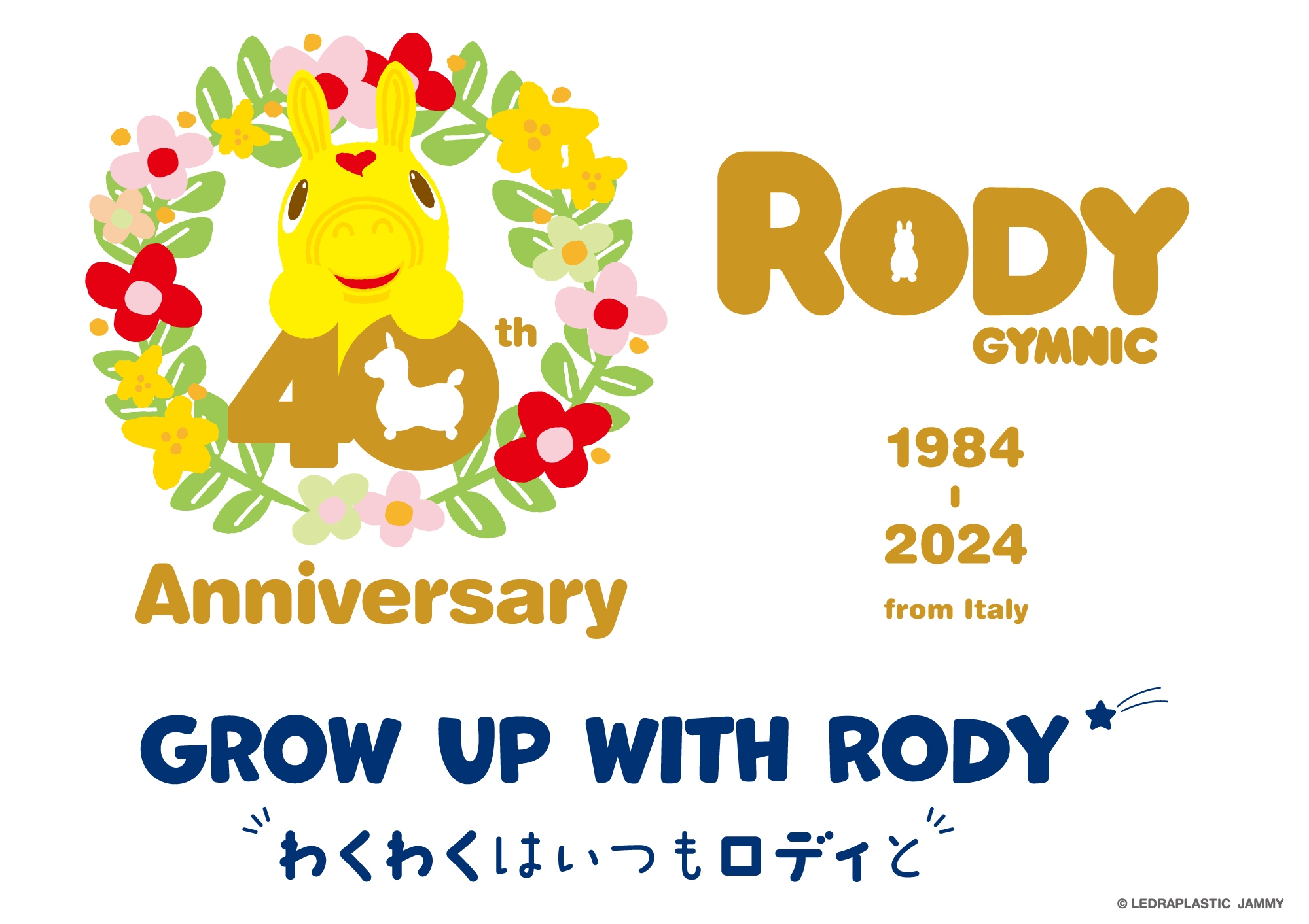世界一cuteなバランスボール「RODY(ロディ)」誕生40周年 | NEWSCAST