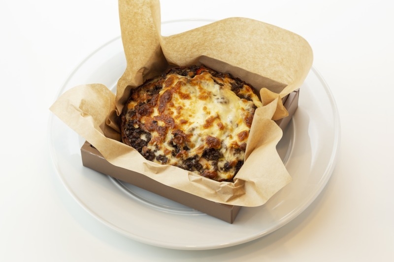 「猪キーマピザ~Wild Boar Keema curry pizza~」L'EPICUREAN(木更津市)