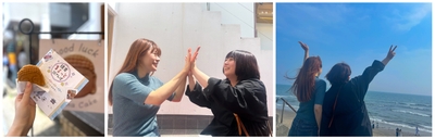 謎解き観光中の参加者のイメージ