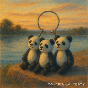 プレゼントのパンダミニフィギュアイメージ2