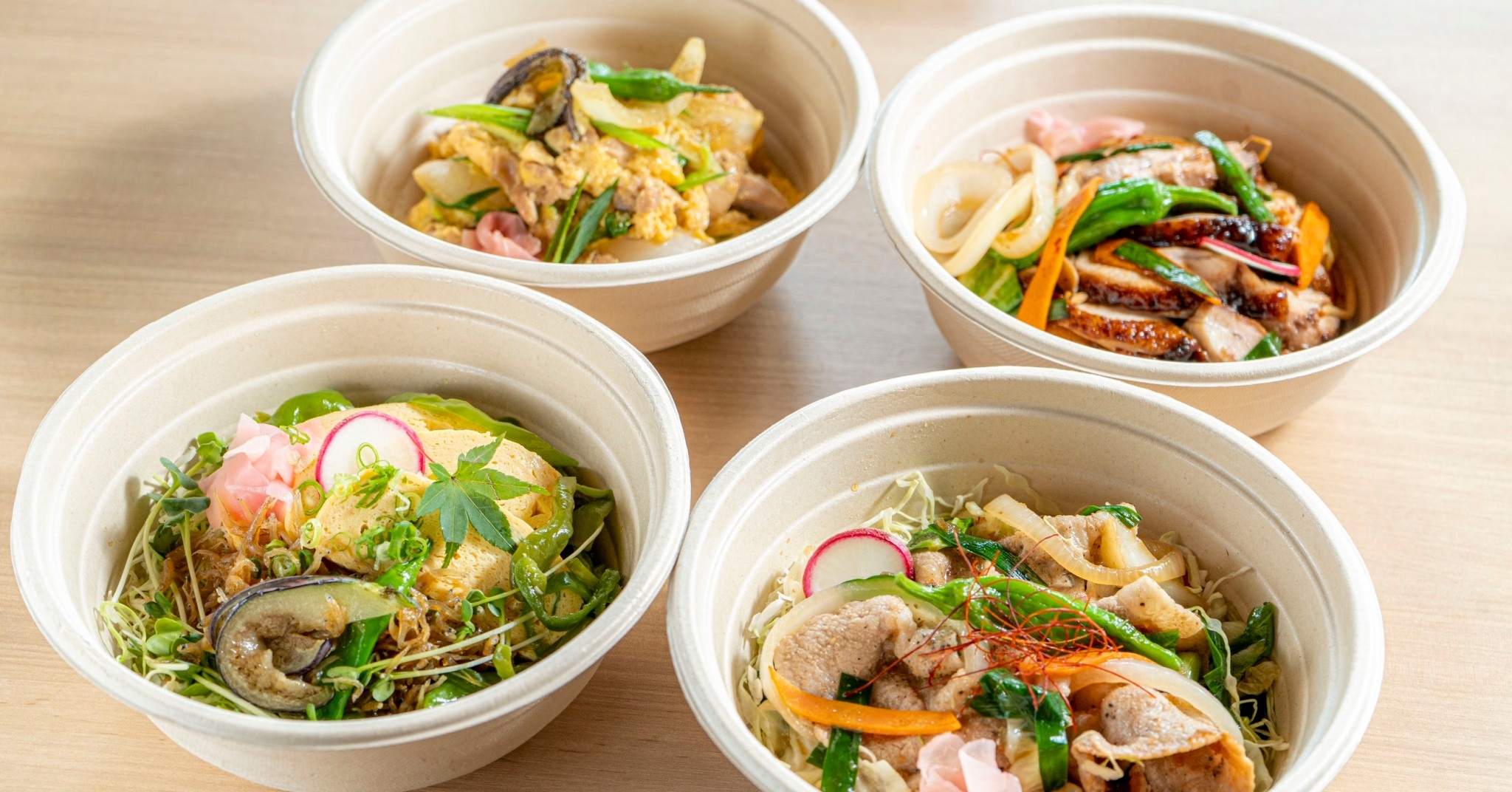 【京ばんざい】淡路島野菜を100%使用した新メニュー テラス席限定!4種の『どんぶりメニュー』8月3日より提供開始