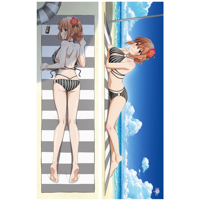 【描き下ろし】抱き枕カバー 由比ヶ浜母(水着)