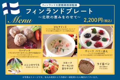 フィンランドプレート　メニュー詳細