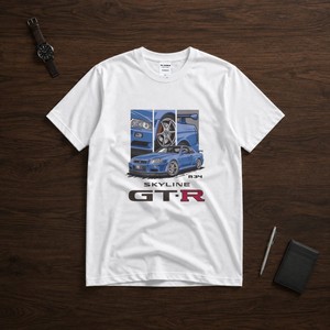 SKYLINE GT-R (R34) Tシャツ