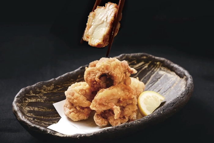 『和食 旬和席 うおまん』コク旨!鶏の唐揚げ