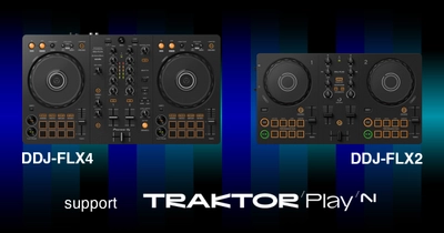 「DDJ-FLX2」「DDJ-FLX4」が Native Instruments社の新DJソフトウェア 「Traktor Play」に対応