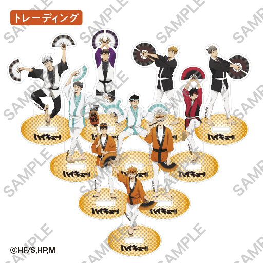 トレーディングアクリルスタンド(全10種)各880円(税込)