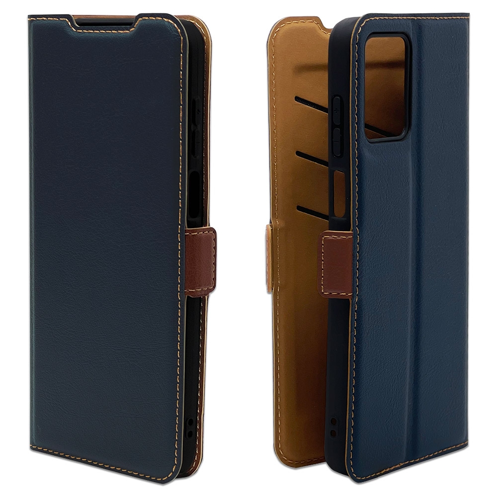 ネイビー×ブラウン