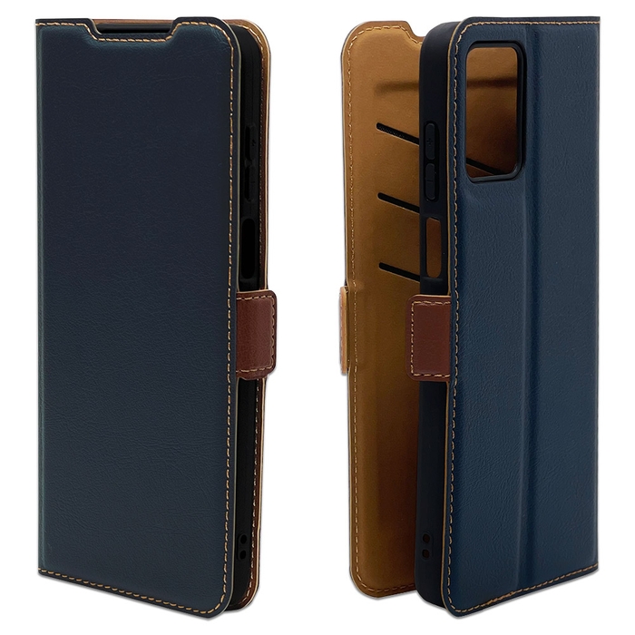 ネイビー×ブラウン