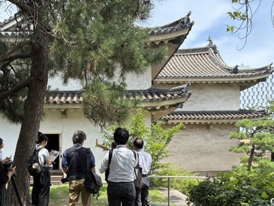 7月15日　『乾櫓』内覧会の様子