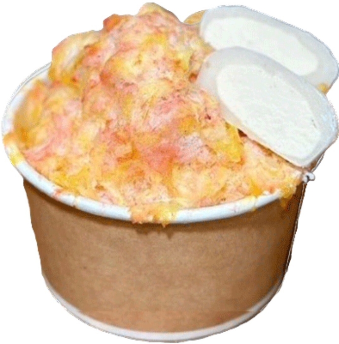 マンゴー＆ストロベリーMIXonバニラ＆白餡