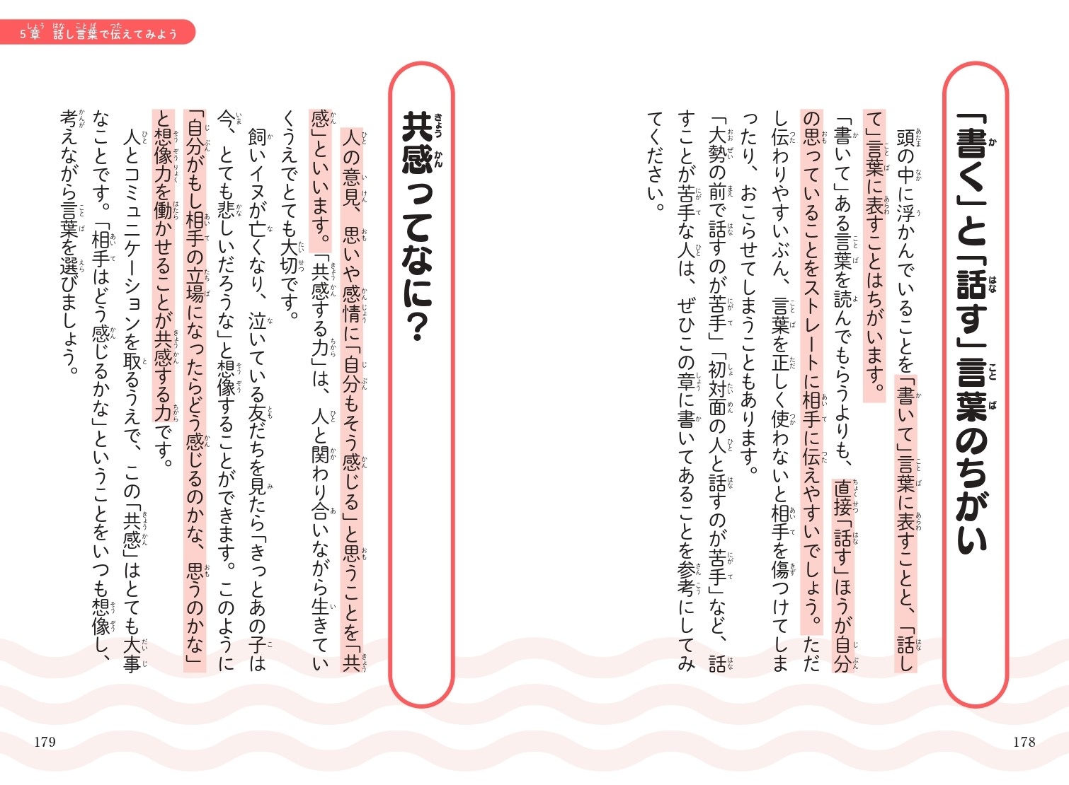 5章 話し言葉で伝えてみよう