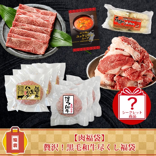 【肉福袋】贅沢!黒毛和牛尽くし福袋