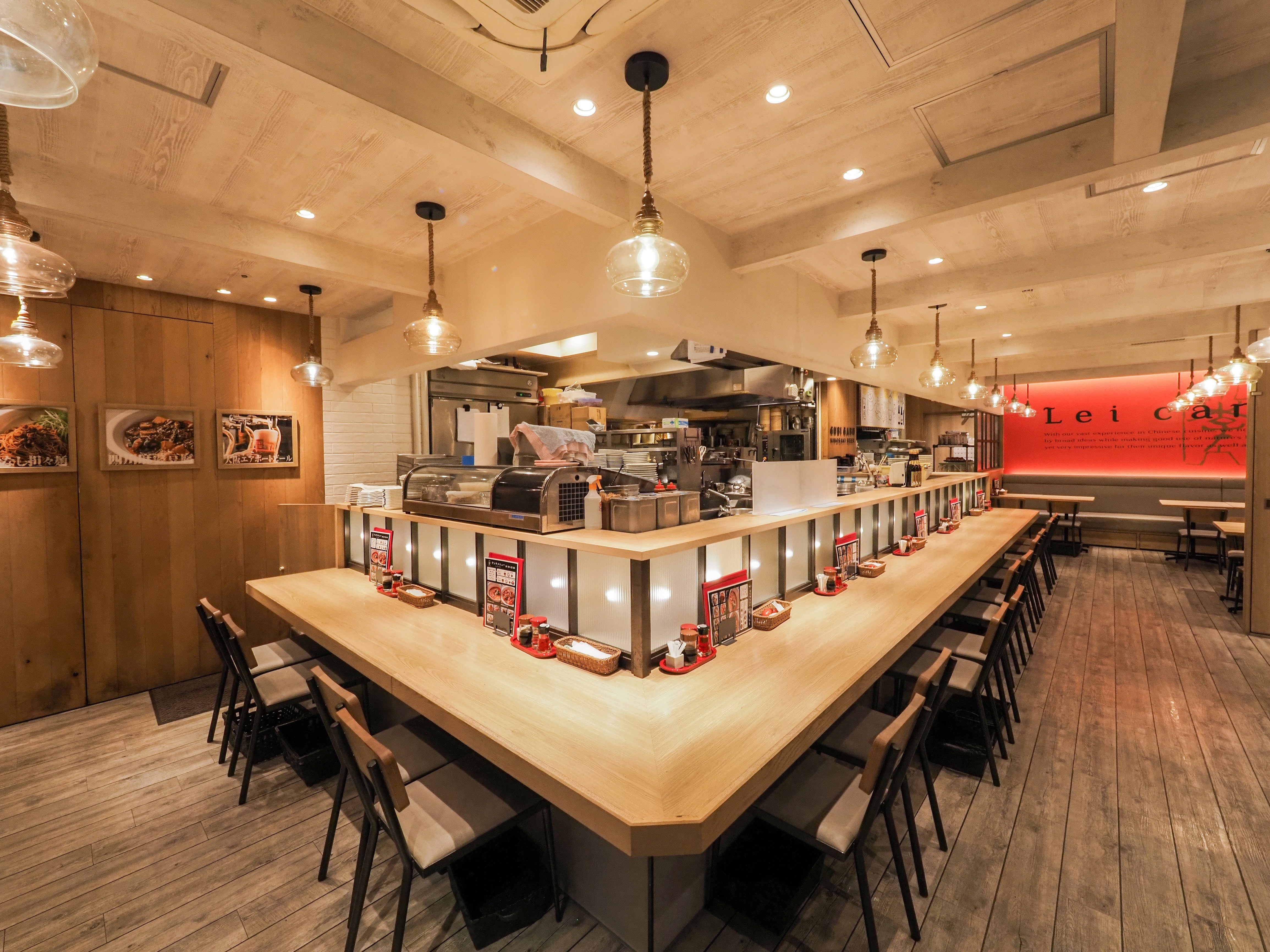 店舗内観:カウンター席