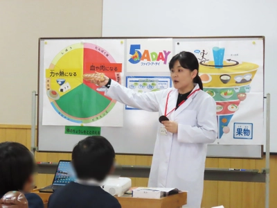 三丘小学校（山口県周南市）の児童と食育体験ツアーを行いました