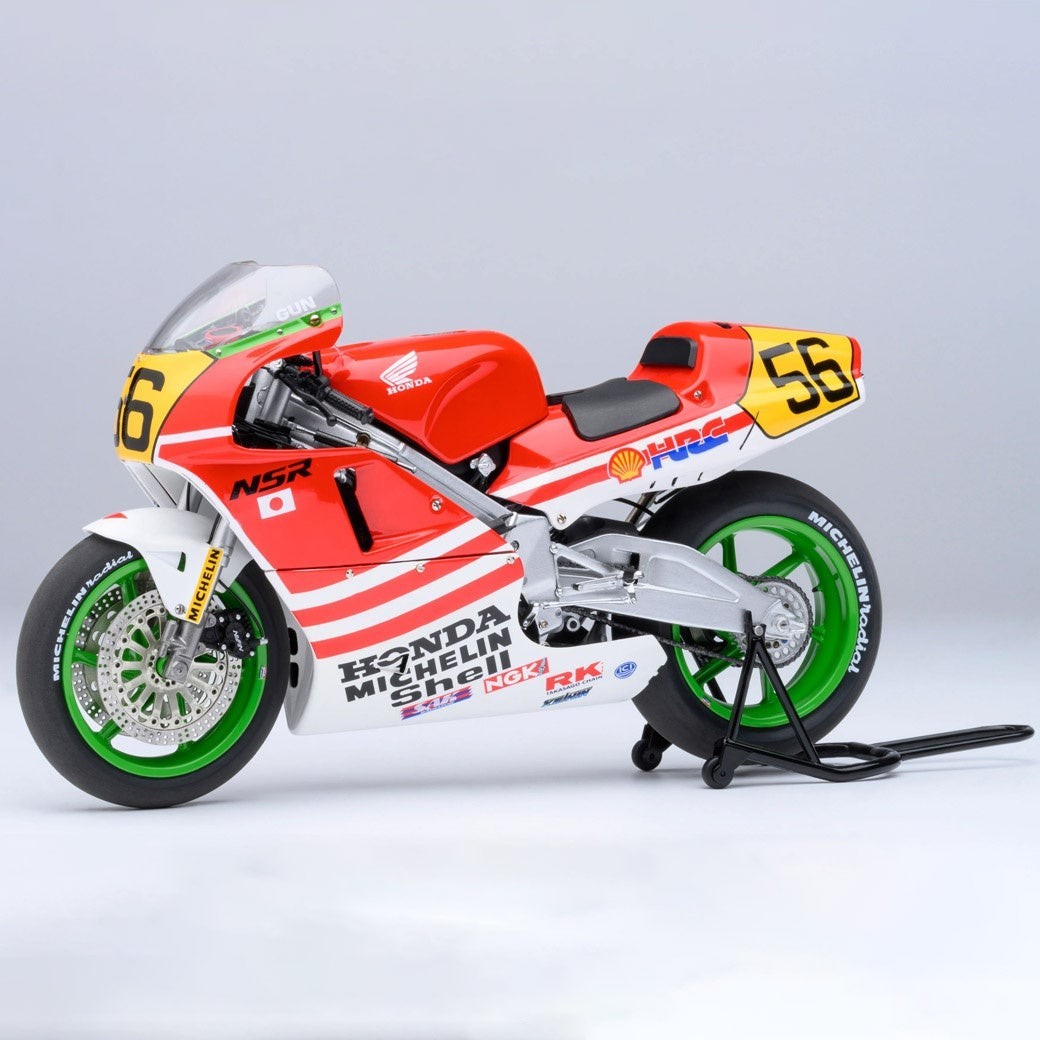 バリバリ伝説』の名マシンが立体化！巨摩 郡のNSR500が1/12スケールで