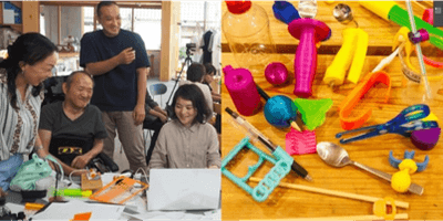 3Dプリンタ体験の様子（イメージ）