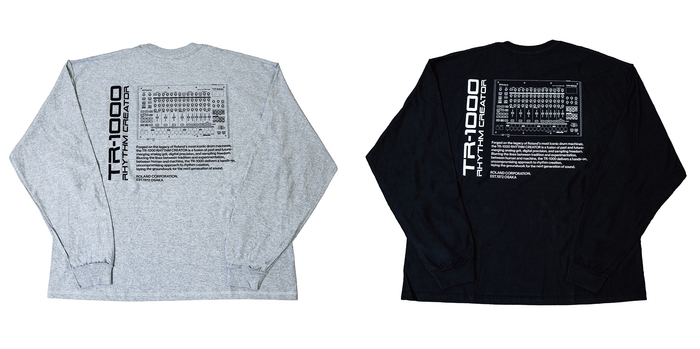 TR-1000 LONG SLEEVE T-SHIRT(ISNESS MUSICxROLAND)