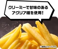 Xフライドポテト イメージ画像