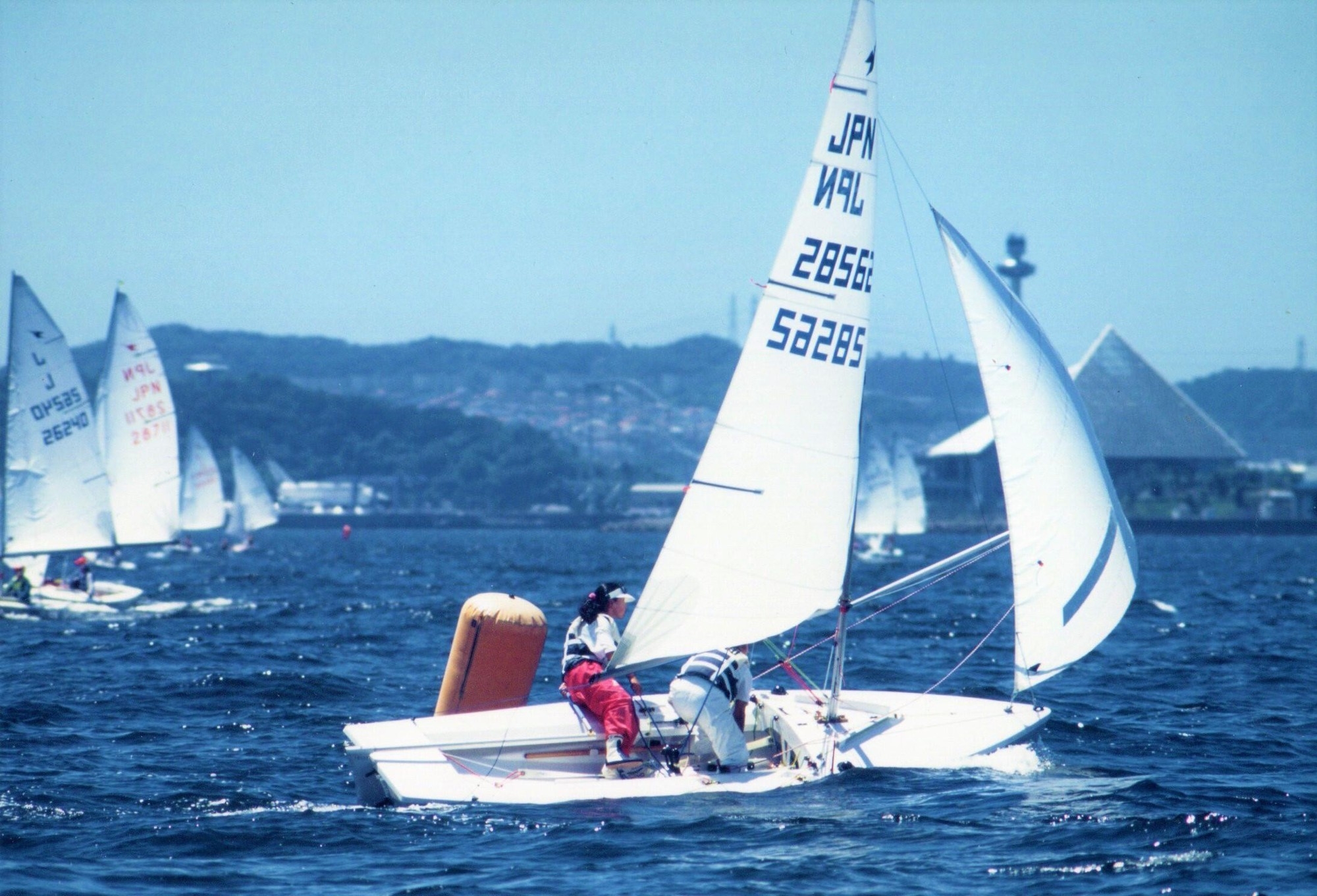 第1回スナイプ級ウィメンズ世界選手権大会出場の森(旧姓:伊藤)・森下ペア