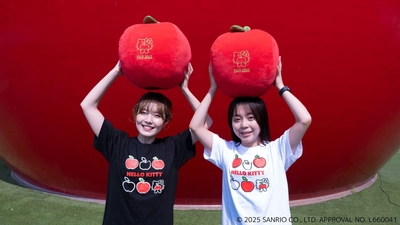 【HELLO KITTY SHOW BOX】大人気のハローキティ グッズに新アイテム登場！ ハローキティが乗ったクッションやカラフルTシャツなど7月10日より順次販売開始