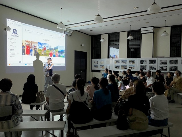 ▲ 星兄による星座解説の様子