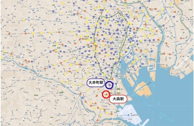 出典：Google mapを福嶋総研が加工