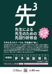 日本の教育をとりまく「こうあるべき」をゆるめて壊していく　先生による、先生のための、先回り研修会「先３」第３期募集　昭和女子大学現代教育研究所 × 電通「アクティブラーニングこんなのどうだろう研究所」