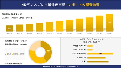 4Kディスプレイ解像度市場調査レポート概要