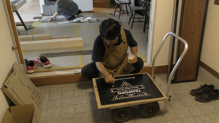 6.オープン準備作業