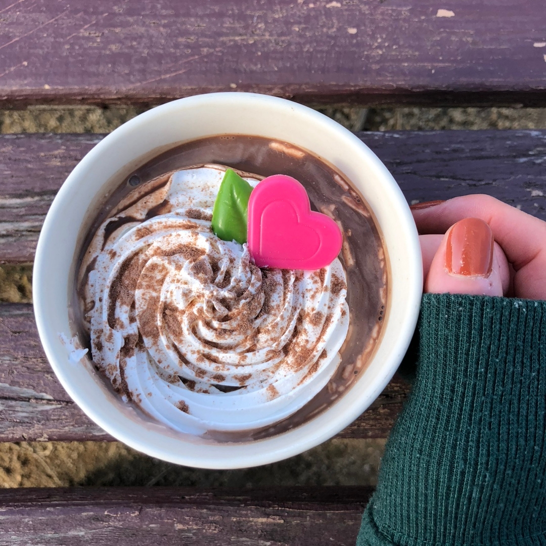 ▲ホットチョコレート/500円(税込)