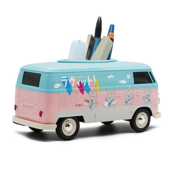 VWT1バス ティッシュケース+(プラス) 「ラッピー」